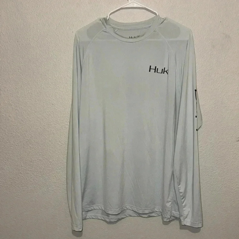 Huk Men’s Texas Redfish Long-Sleeve Performance Shirt